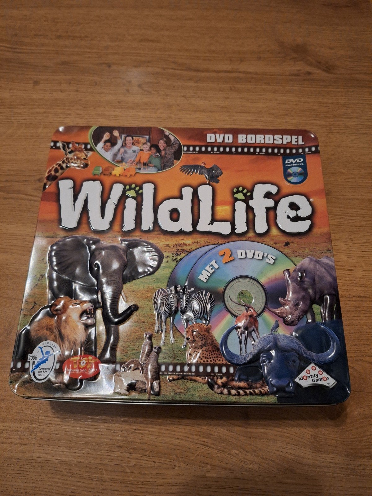 Wildlife DVD Bordspel + Kwartet - Educatief Spel, Hobby en Vrije tijd, Gezelschapsspellen | Bordspellen, Drie of vier spelers
