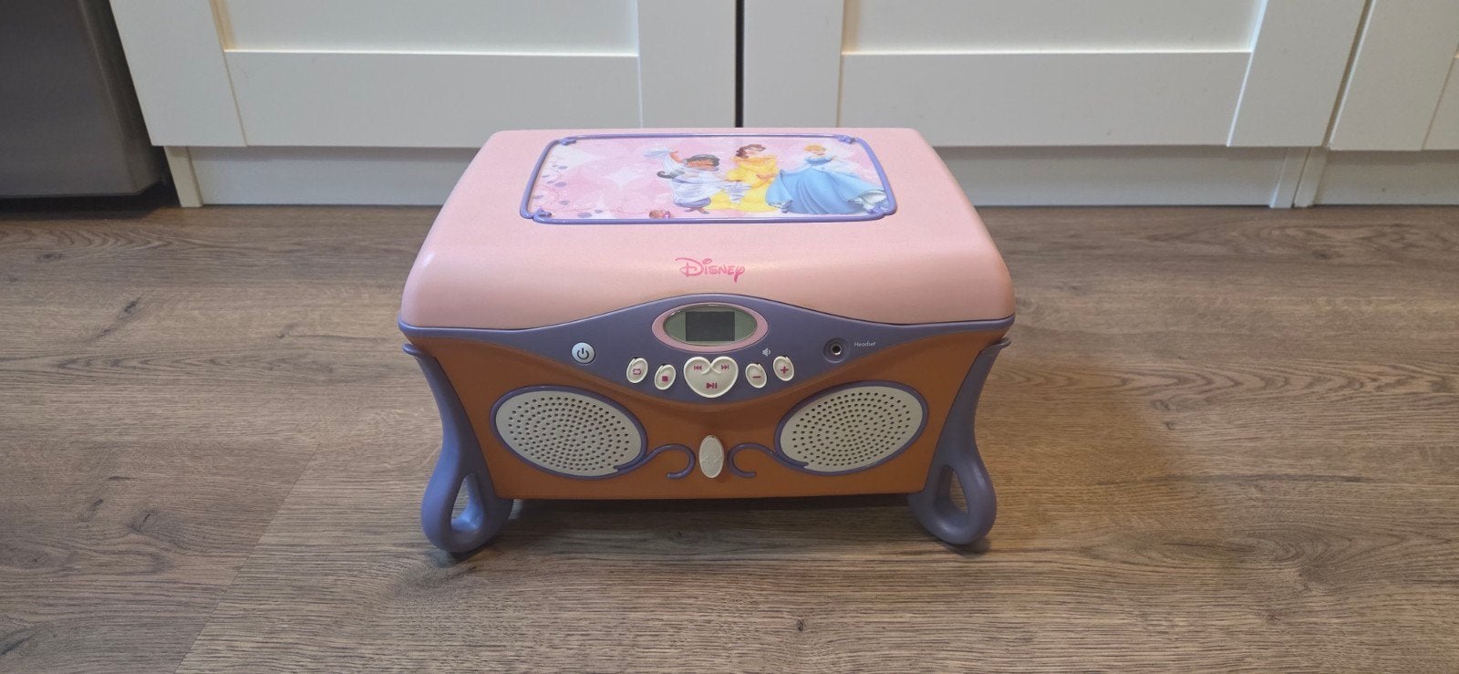 Vintage Disney Prinsessen CD-speler met lade, Ophalen of Verzenden, Niet werkend, Overige merken