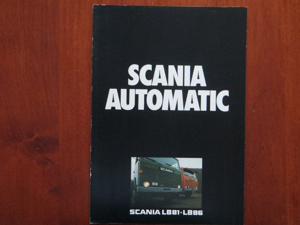 Scania Automatic LB81 en LB(S)86 (1980), Ophalen of Verzenden, Nieuw, Overige merken
