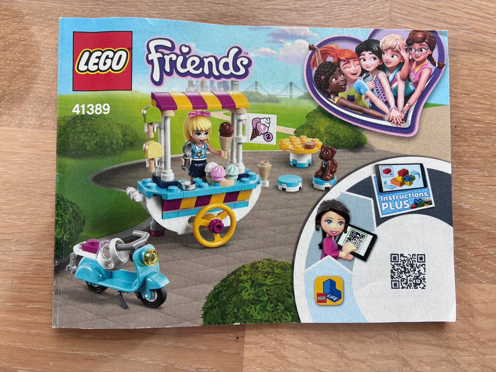 Lego Friends IJskraam #41389 (2020), Kinderen en Baby's, Ophalen, Compleet, Lego, Friends
