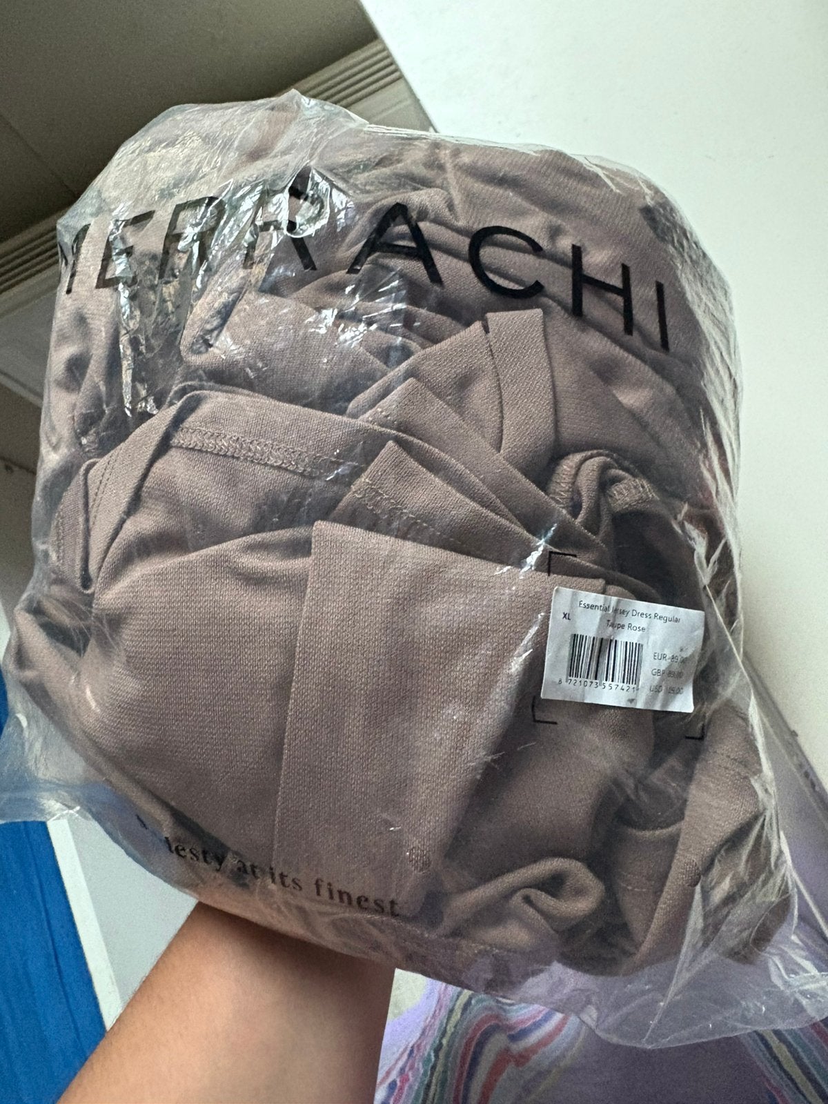 Merrachi Nieuw jersey dress met prijskaartje xl, Ophalen of Verzenden, Nieuw, Maat 56/58 (XL)