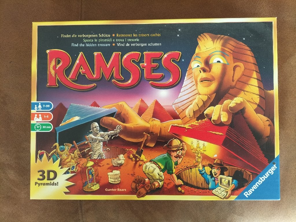 RAMSES bordspel (RAVENSBURGER), Hobby en Vrije tijd, Gezelschapsspellen | Bordspellen, Drie of vier spelers, Ophalen of Verzenden