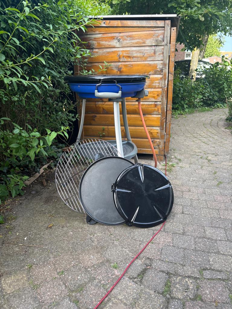 Cadac Skottelbraai met diverse accessoires, Tuin en Terras, Gasbarbecues, Ophalen of Verzenden, Gebruikt