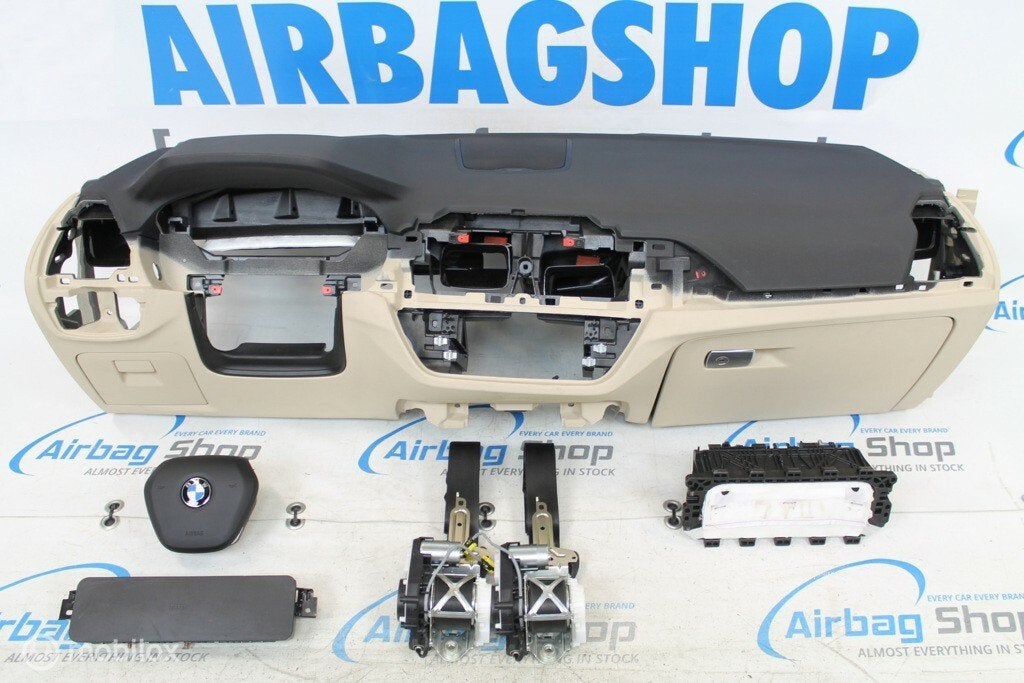 Airbag set Dashboard zwart/beige speaker BMW X4 G02 2018-..., Auto-onderdelen, Dashboard en Schakelaars, Gebruikt, Ophalen of Verzenden
