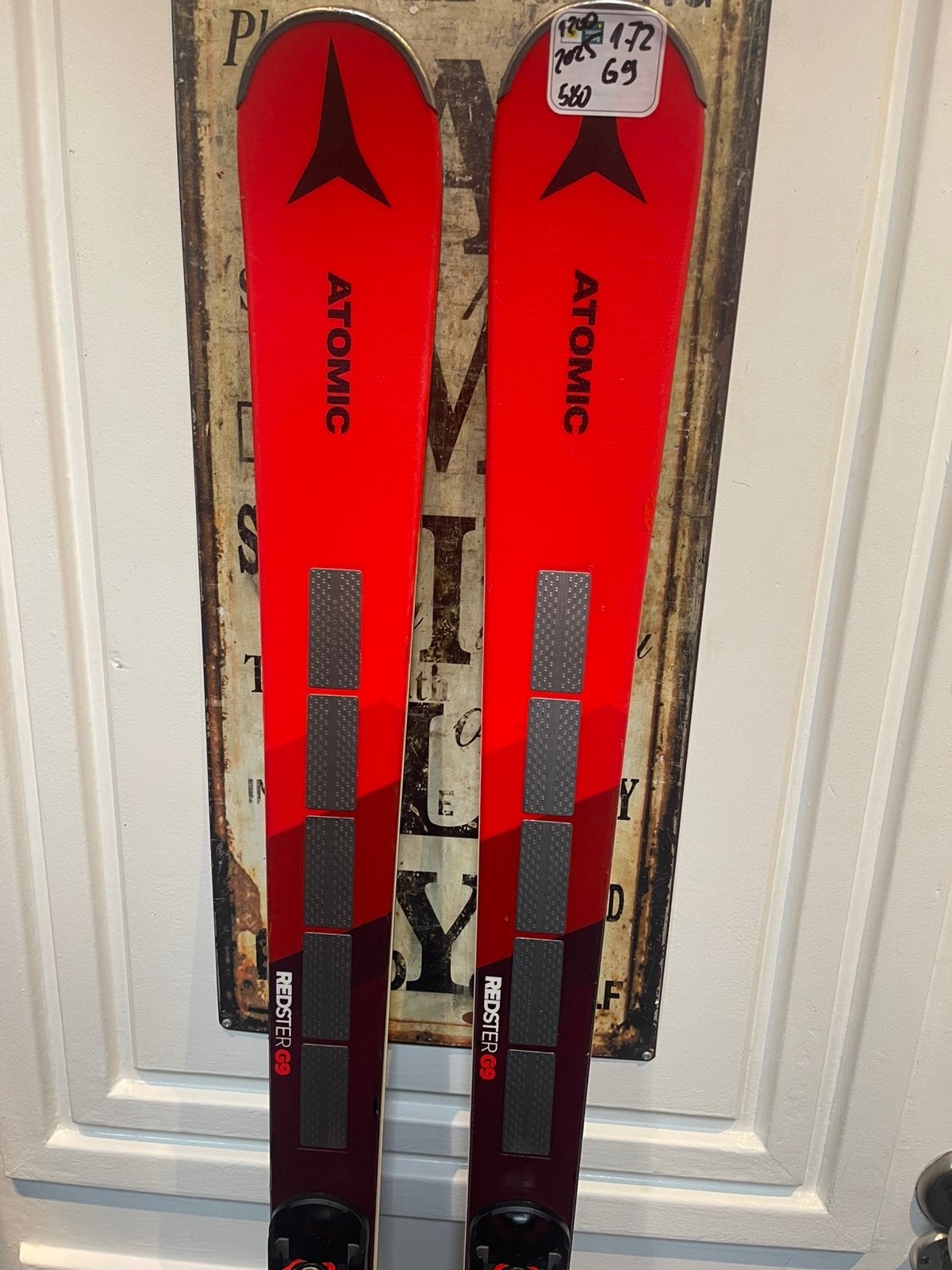 172cm ATOMIC REDSTER G9 revoshock rvsk 1200€ 2025, 160 tot 180 cm, Ophalen of Verzenden, Zo goed als nieuw, Carve