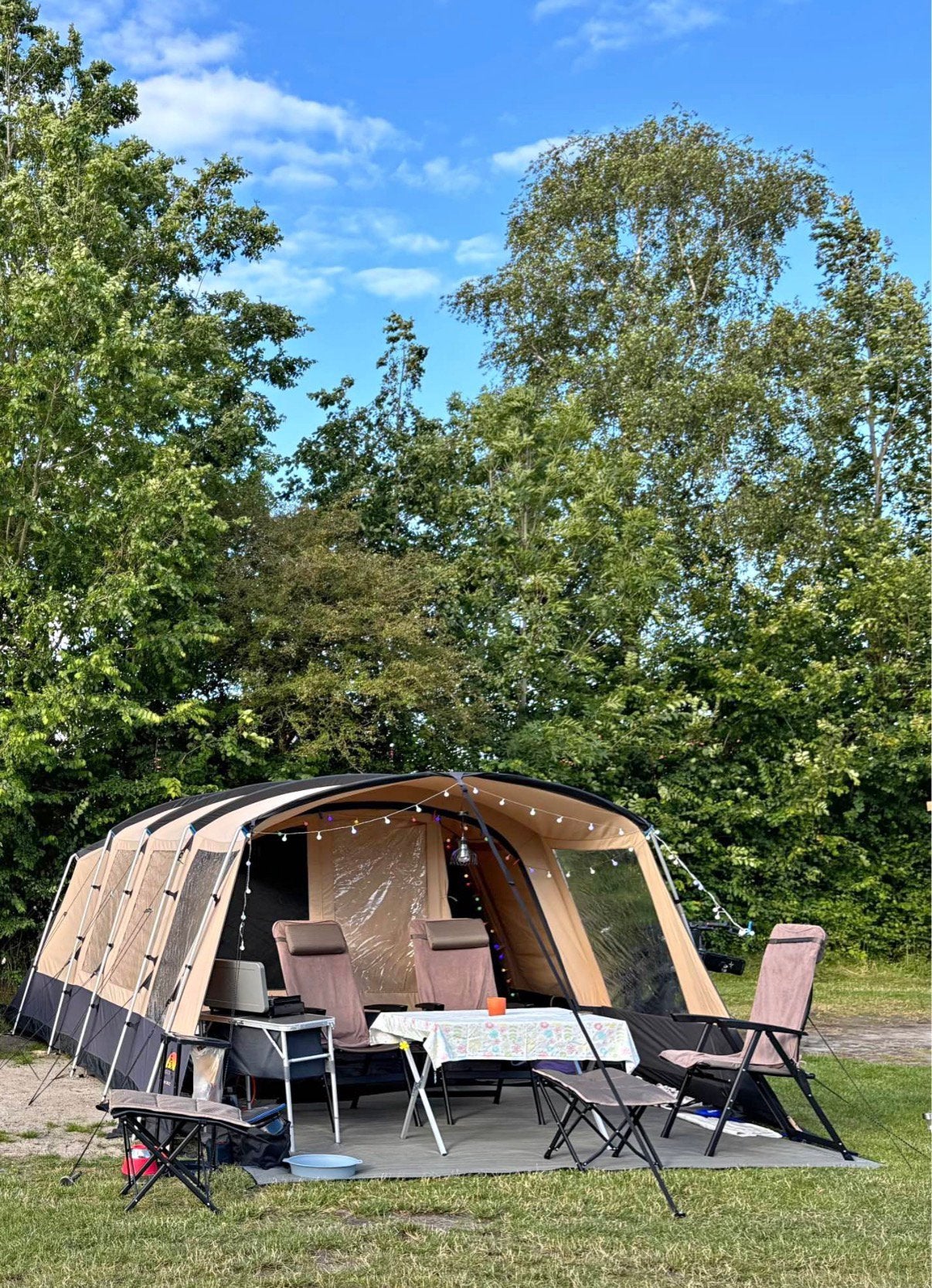 Safarica 360 TC tunneltent, Caravans en Kamperen, Tenten, Ophalen of Verzenden, Gebruikt, Tot en met 5