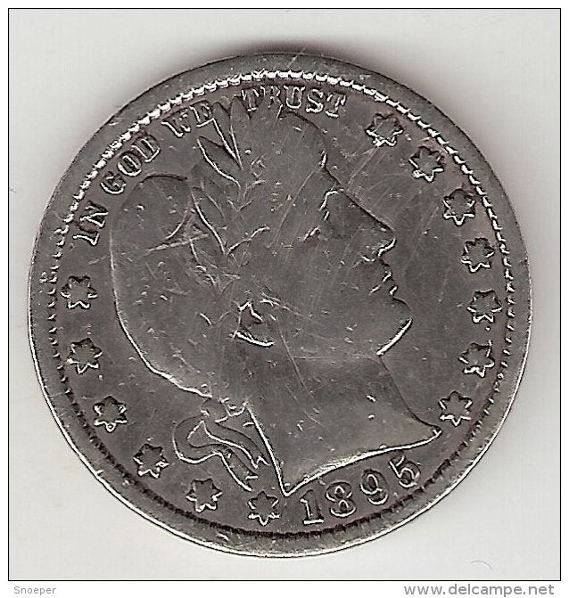 usa quarter 1895 km 114, Verzenden, Noord-Amerika, Losse munt