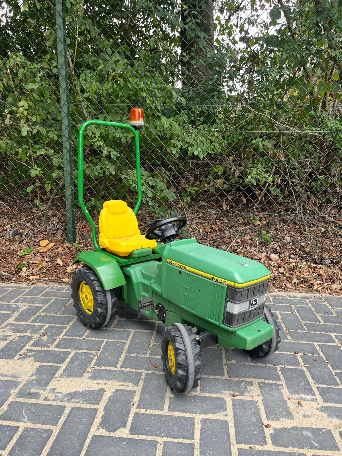 John Deere 6400 rolly toys met zwaailicht, Ophalen, Gebruikt, Overige merken