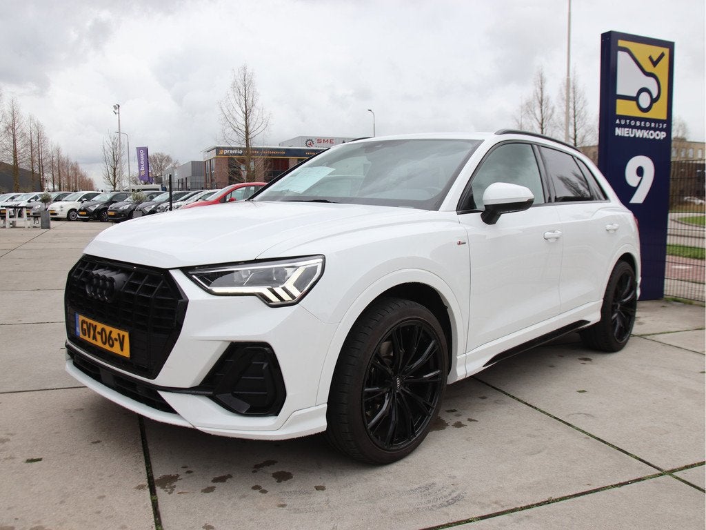 Audi Q3 2.0 TFSI quattro 3x S-Line Matrix LED, Pano, Stoel v, Gebruikt, Euro 6, 1984 cc, Parkeersensor