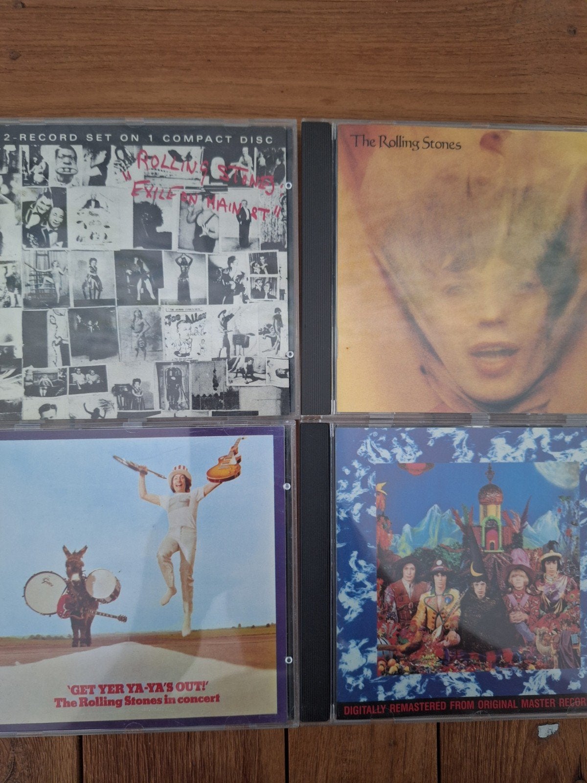 4 Rolling Stones CD's, Ophalen of Verzenden, Zo goed als nieuw, Poprock