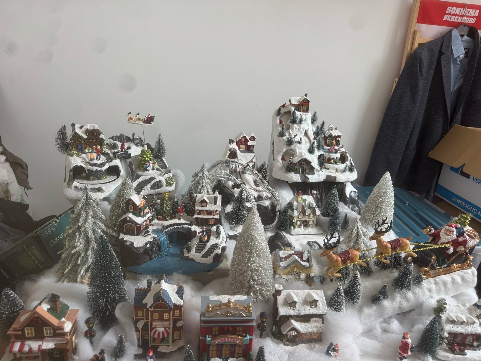 Kerstdorp compleet, Ophalen, Zo goed als nieuw