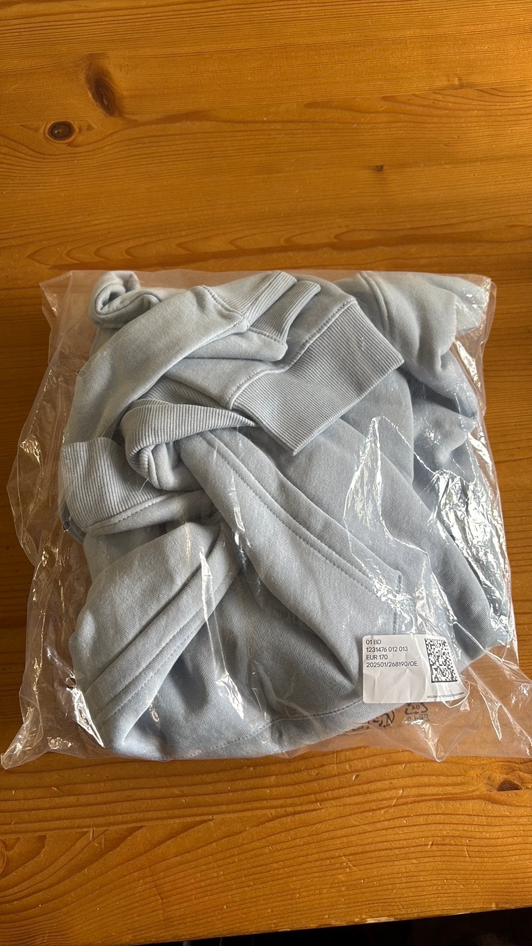 Lichtblauwe hoodie H&M maat 170 Nieuw, Kinderen en Baby's, Kinderkleding | Maat 170, Ophalen of Verzenden, Nieuw, Jongen of Meisje