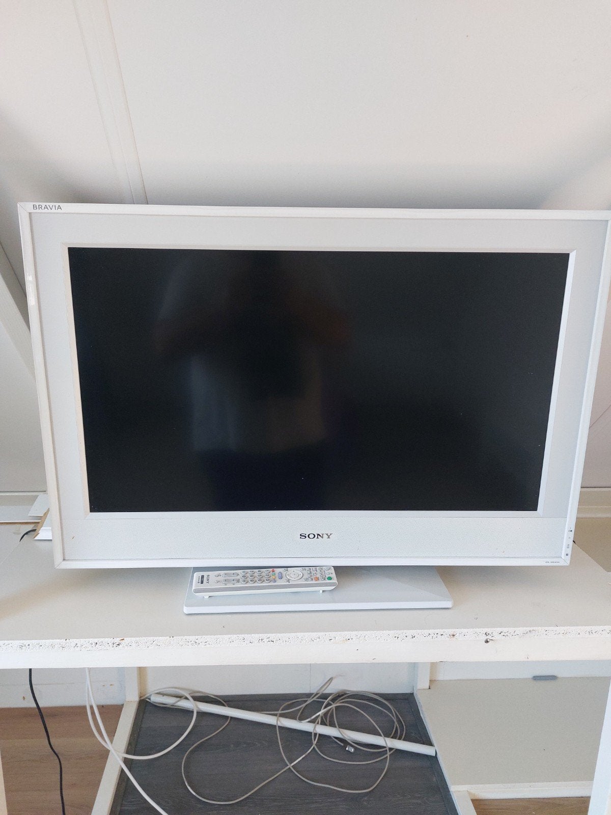 Sony KDL-32E4030 LCD TV - Wit, 32 inch, HD Ready, Ophalen, Gebruikt