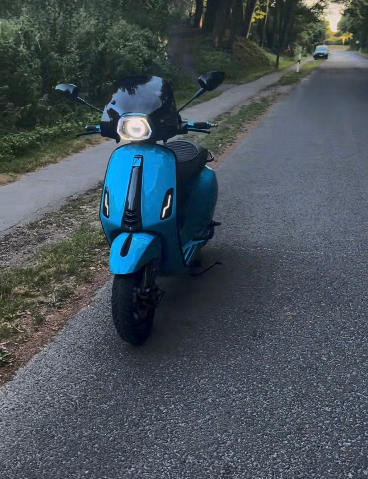 Vespa Sprint Miami Blue - Volledig Custom & Motorisch Nieuw!, Ophalen of Verzenden, Nieuw, Vespa