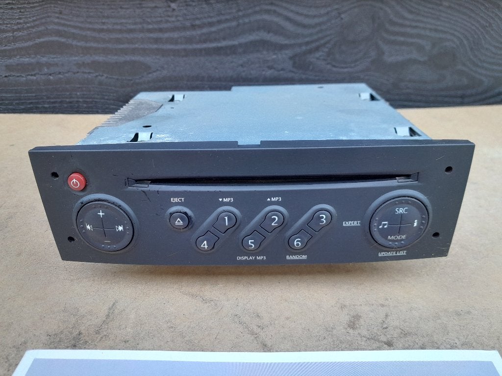 ORIGINELE RADIO/CD - RENAULT CLIO III - Met boekje en code, Verzenden, Gebruikt