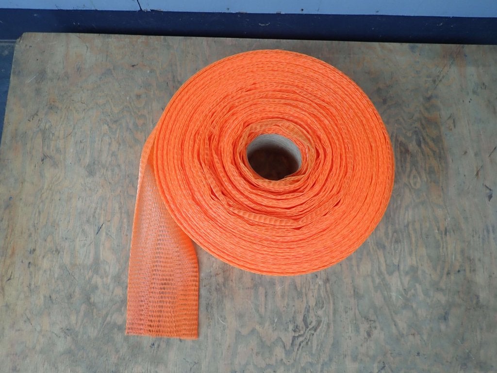 50 meter Buisnet van 100 -200mm / Kunststof beschermnet, Niet ingevuld, Niet ingevuld, Ophalen of Verzenden, Zo goed als nieuw