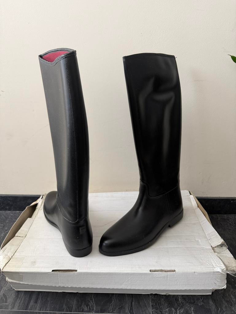 Swing rubber paardrijlaarzen 45, Dieren en Toebehoren, Paardrijkleding, Ophalen of Verzenden, Zo goed als nieuw, Schoeisel