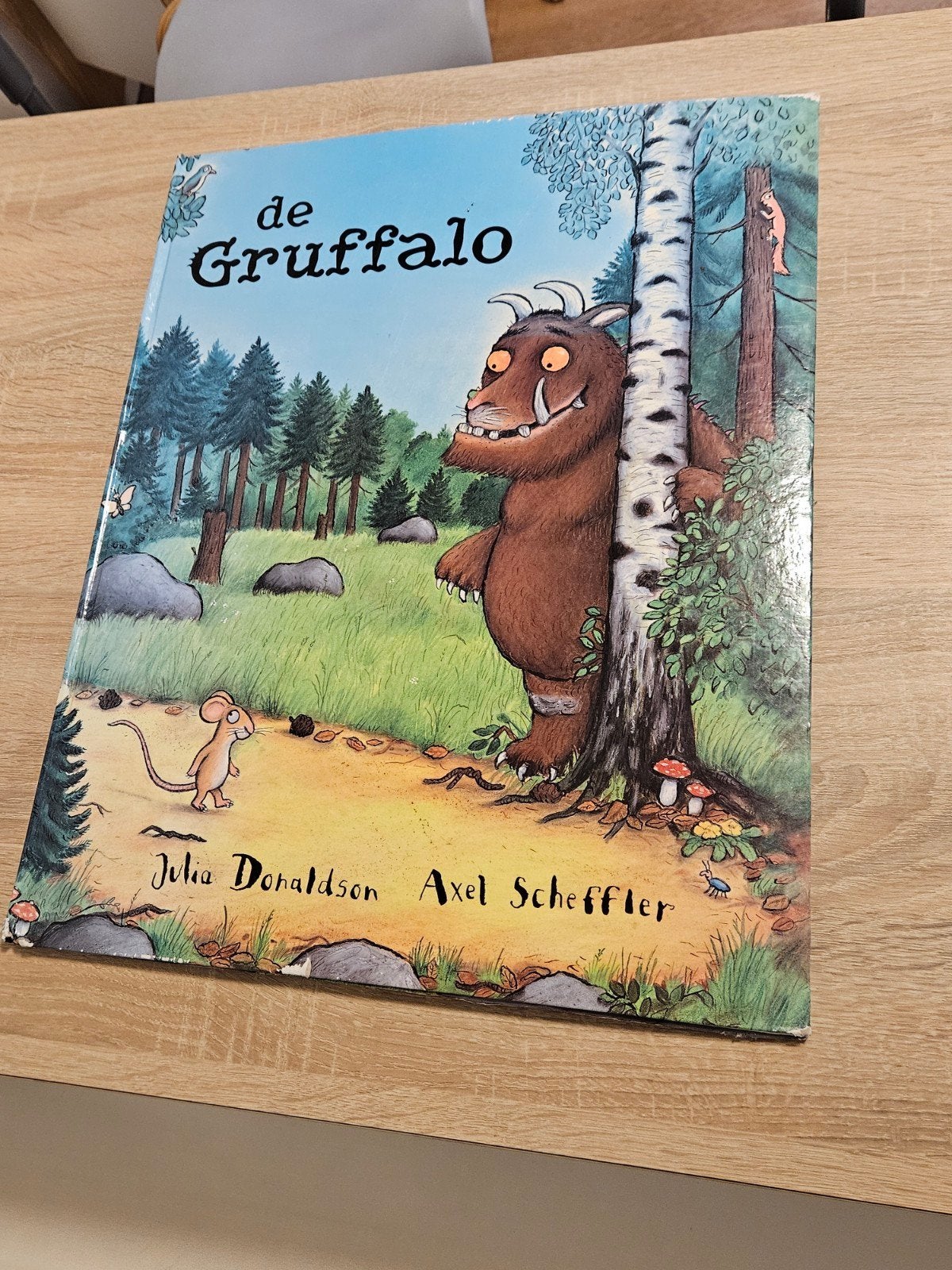 de gruffalo ( groot boek), Ophalen, Gelezen, Julia Donaldson, Prentenboek