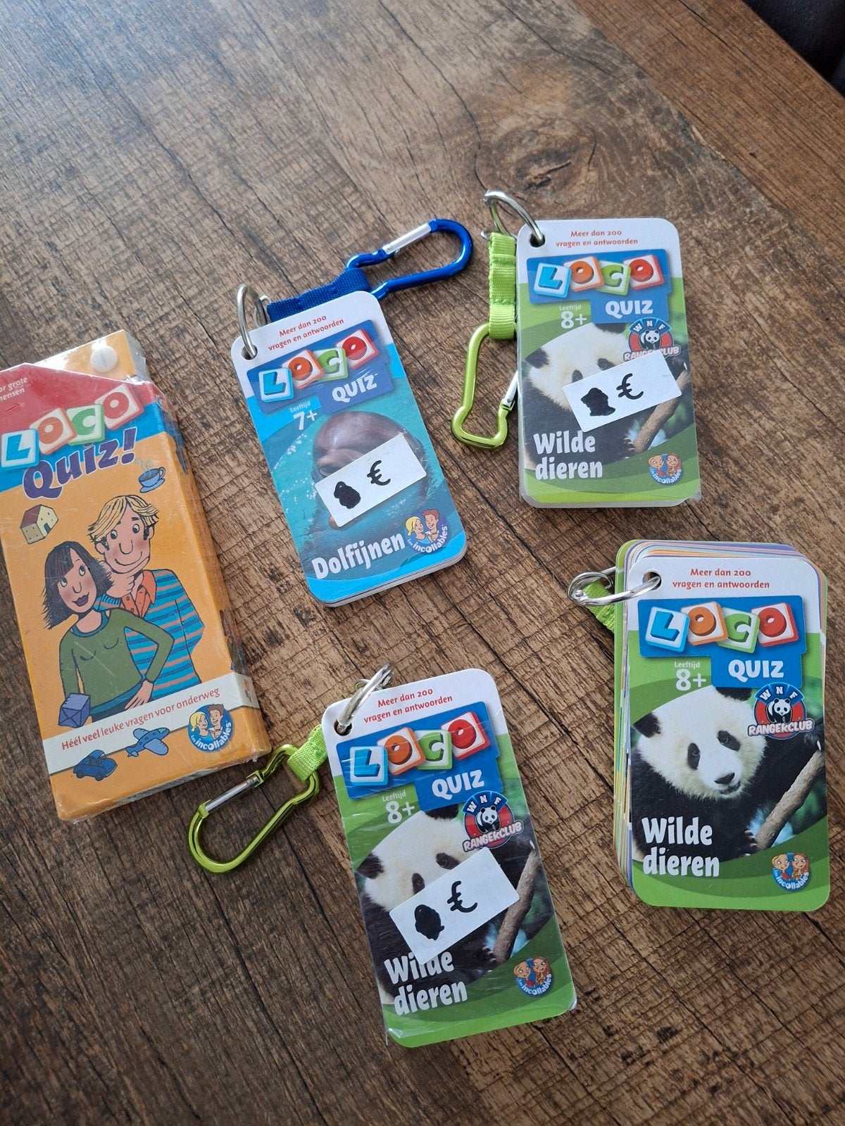 Loco Quiz Spelletjes - Dolfijnen en Wilde Dieren, Ophalen of Verzenden, Nieuw, Ontdekken