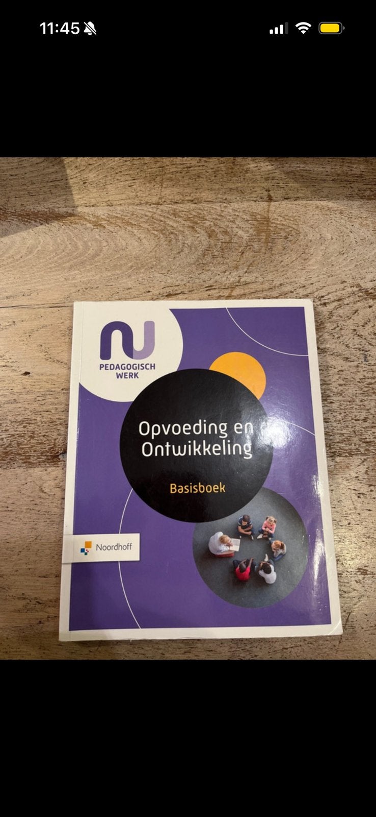 Basisboek opvoeding en ontwikkeling, Ophalen of Verzenden, Zo goed als nieuw, Overige niveaus, Nederlands