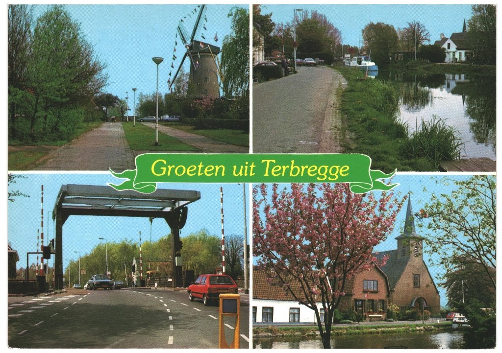 43726 Terbregge ZH 80+ _Nette oude kaart Onbeschreven, Ophalen of Verzenden, 1980 tot heden, Ongelopen, Zuid-Holland
