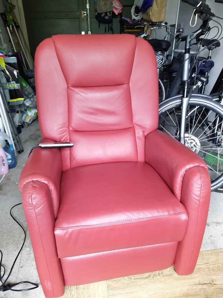 relaxfeauteuil, Ophalen, Klassiek, Zo goed als nieuw, 75 tot 100 cm