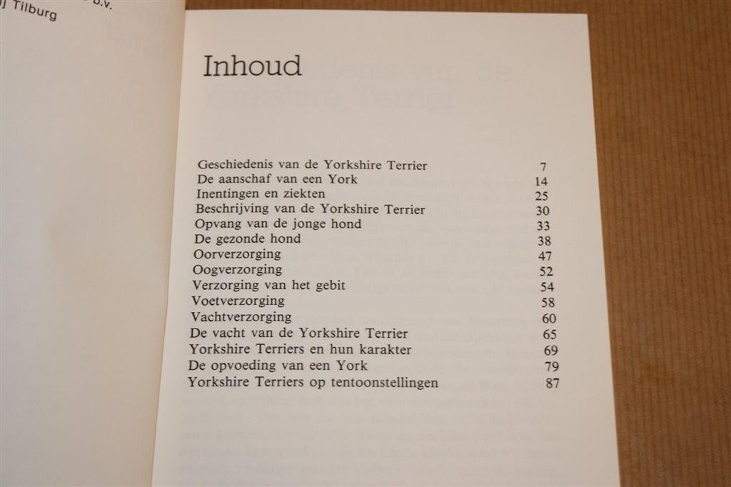 Yorkshire Terrier — Ras & Tips [1985], Ophalen of Verzenden, Zo goed als nieuw, Honden