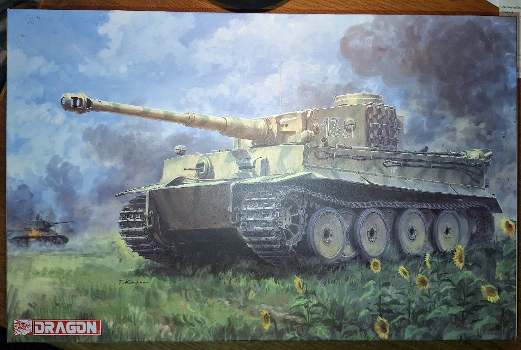Tiger I - Wittmann's Tiger  - Dragon 1/35 - Smart kit, Hobby en Vrije tijd, Modelbouw | Auto's en Voertuigen, Overige merken, Tank