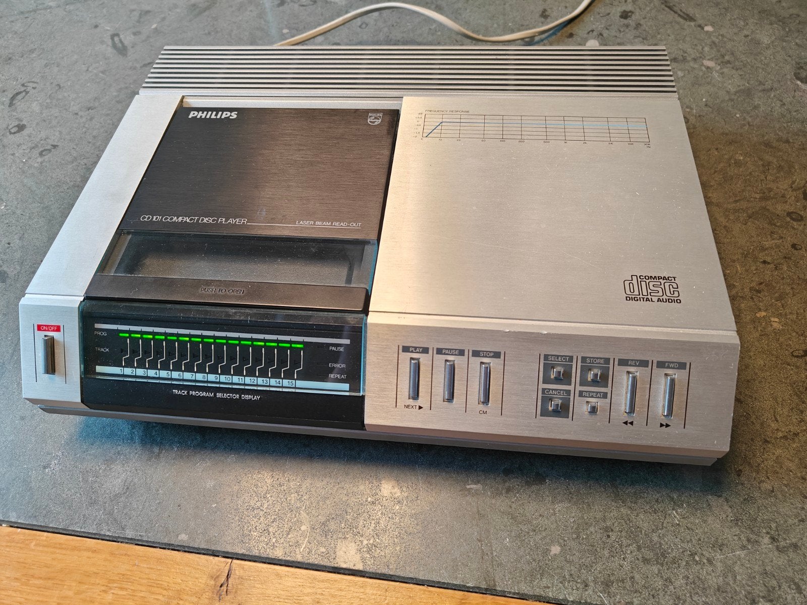 Phillips cd speler (CD 101 compact disc player), Ophalen of Verzenden, Philips