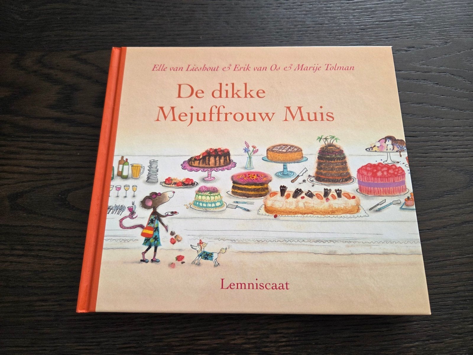 Kinderboek - De dikke Mejuffrouw Muis, Ophalen of Verzenden, Zo goed als nieuw, Erik van Os; Elle van Lieshout