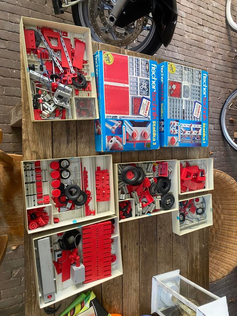 Fischertechnik, Verzamelen, Speelgoed, Ophalen, Gebruikt