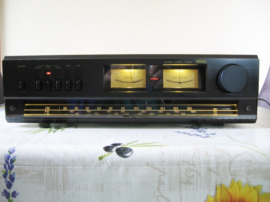 Miida T3000 tuner serviced, Ophalen of Verzenden, Gebruikt, Analoog