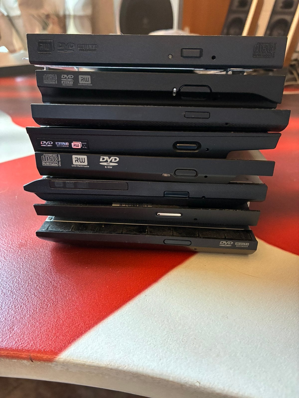 8x cd/dvd interne reader/writer voor laptop/desktop, Computers en Software, Verzenden, Gebruikt, Intern, Cd