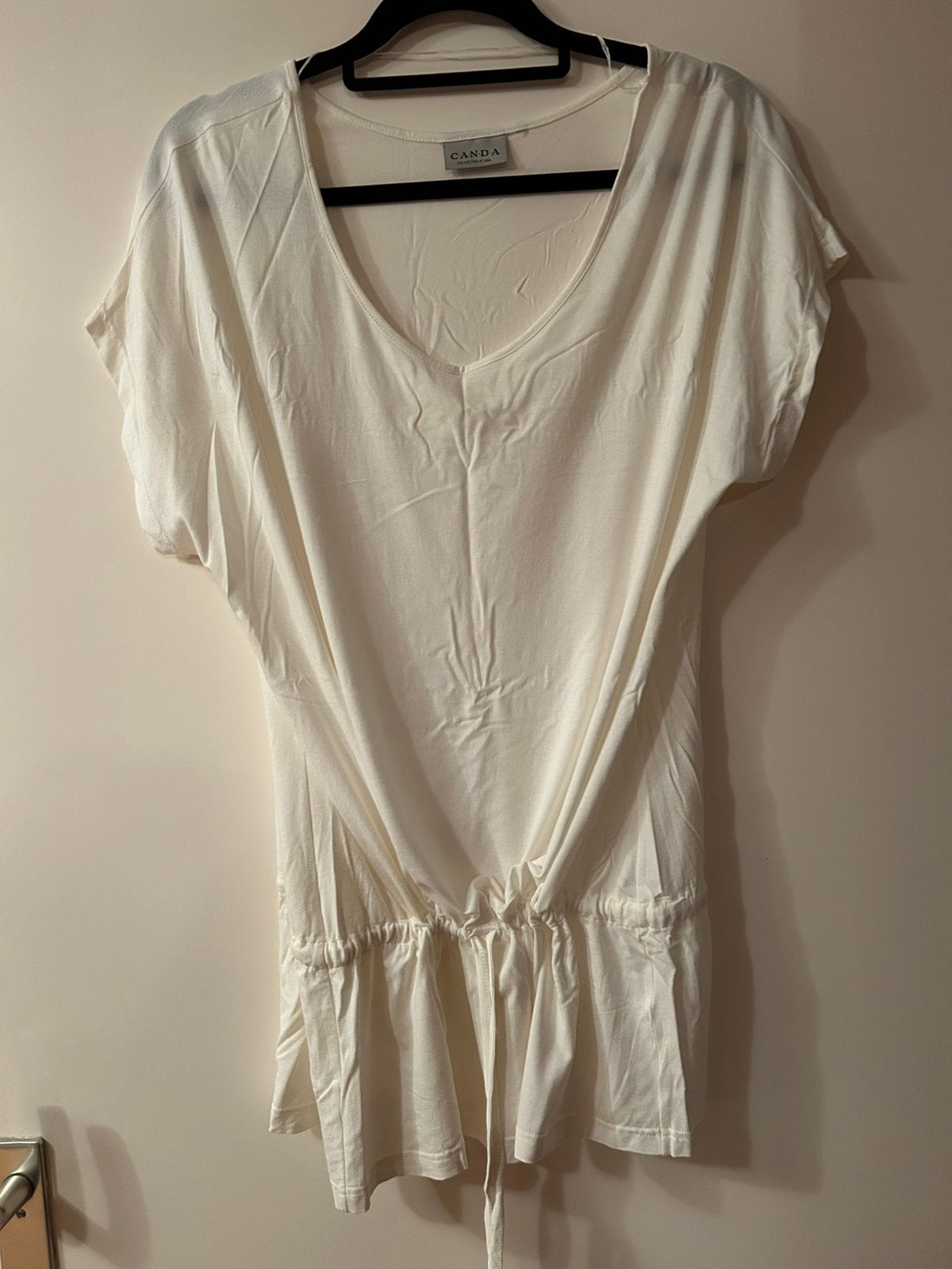 Tuniek Canda, maat L, Ophalen of Verzenden, Zo goed als nieuw, Maat 38/40 (M), Wit