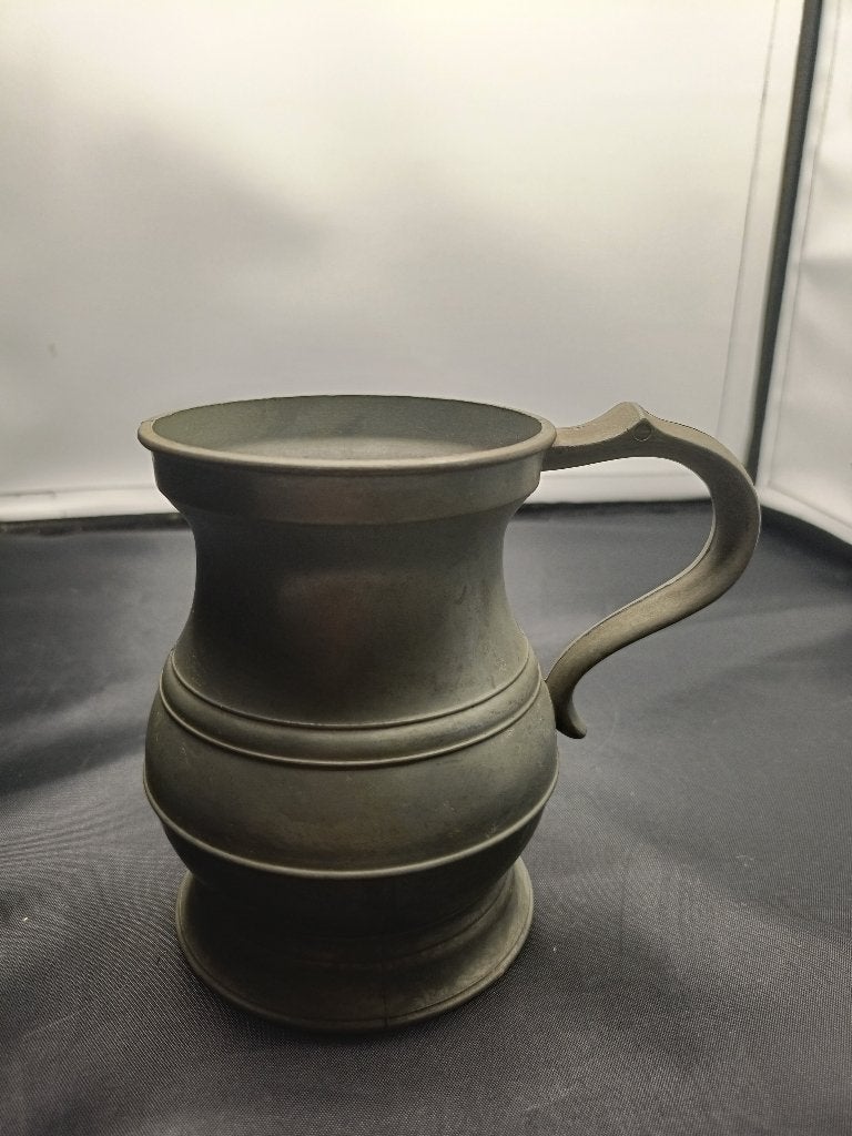 tinnen maatbeker, Antiek en Kunst, Antiek | Tin, Ophalen of Verzenden