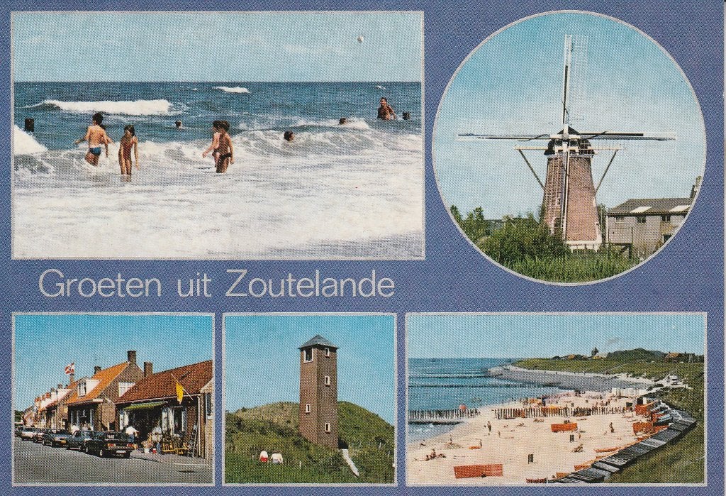 Groeten uit Zoutelande 1989, Ophalen of Verzenden, 1980 tot heden, Gelopen, Zeeland