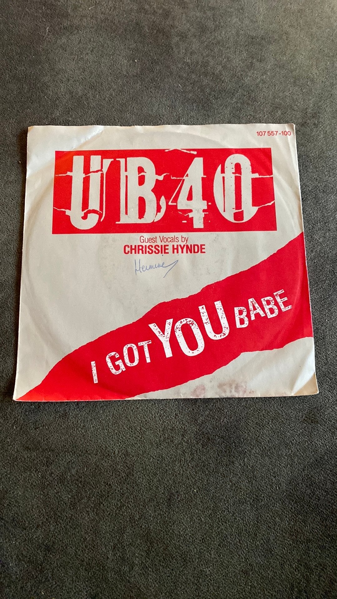 Vinyl single UB40 - I got you babe, Ophalen of Verzenden, Zo goed als nieuw, Pop