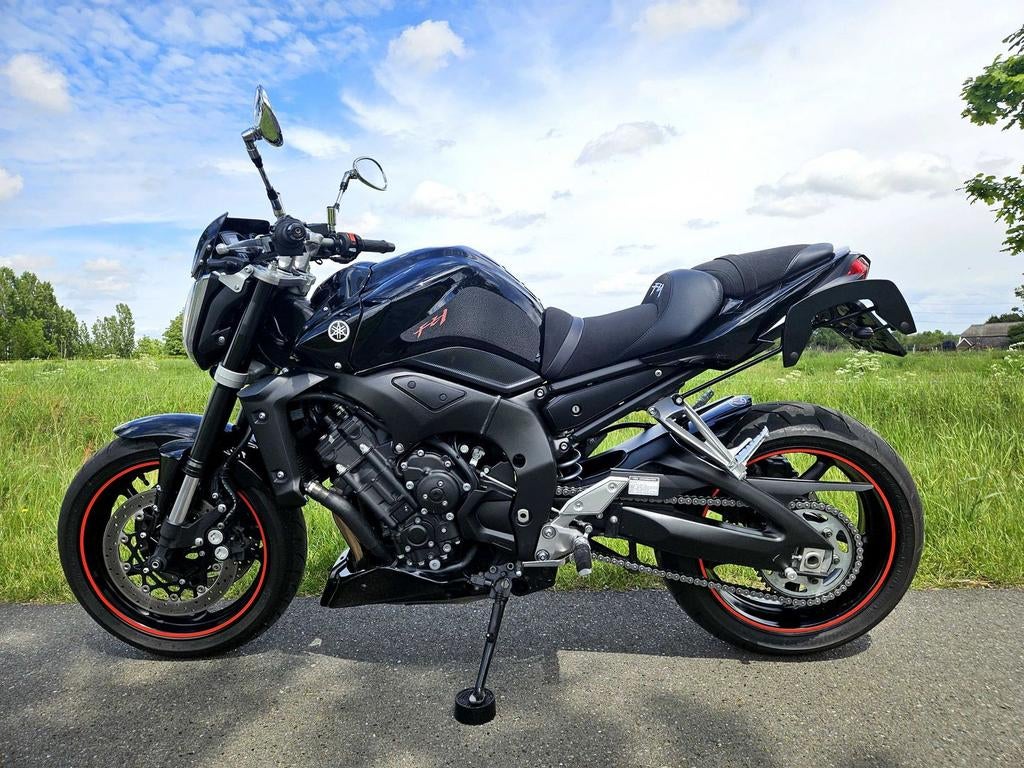 YAMAHA FZ 1 FAZER 2007 ZWART LASER GEL ZADEL 21319 KM FZ1, 4 cilinders, Motorrijbewijs A, Bedrijf, Onbekend