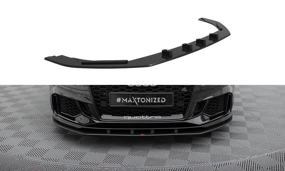 Race Voorlip sideskirt diffuser - Audi RS3 8V Sedan 17-20, Ophalen of Verzenden