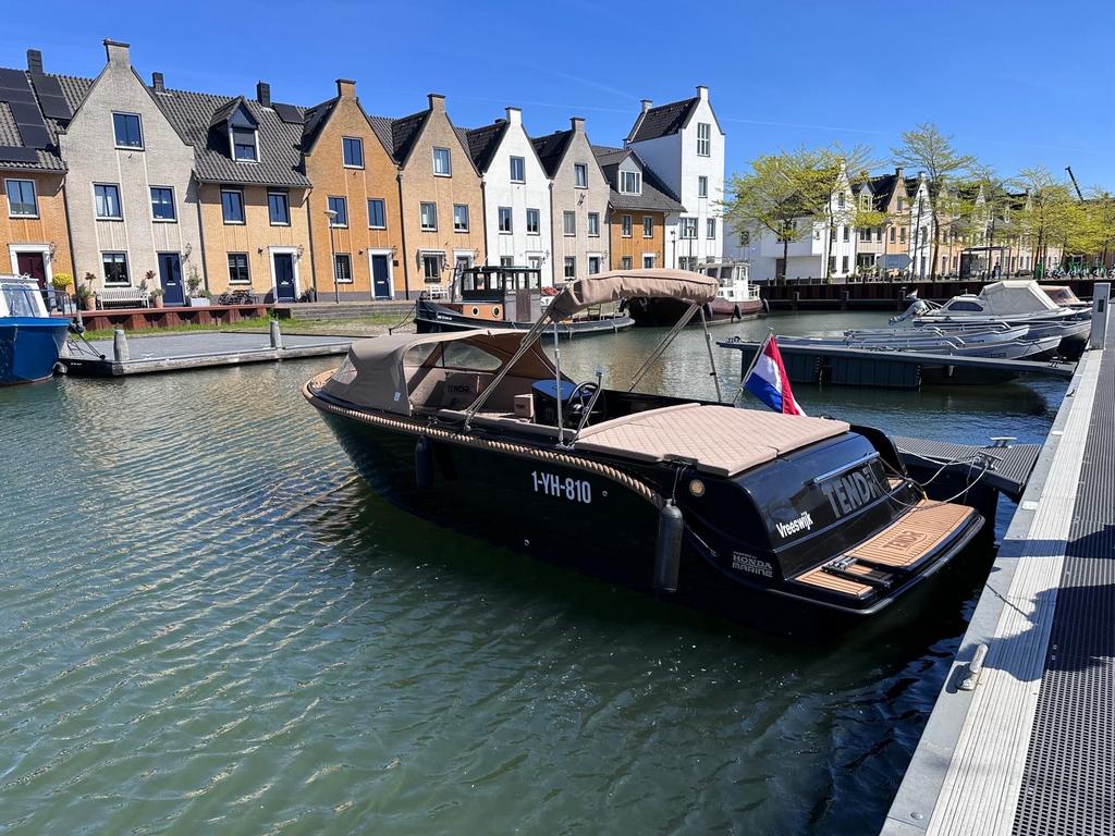 Tendr 660 Sloep met Honda 50PK, Watersport en Boten, Ophalen, 6 meter of meer, Zo goed als nieuw, 30 tot 50 pk