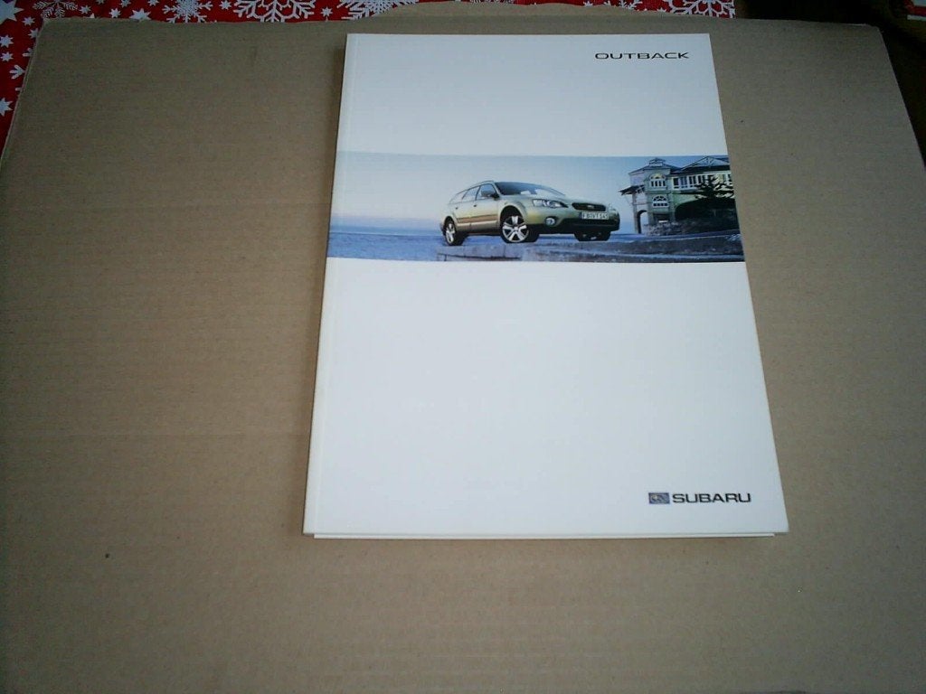 Subaru Outback [ 2004 ] 44 pag. Duits, Verzenden, Zo goed als nieuw