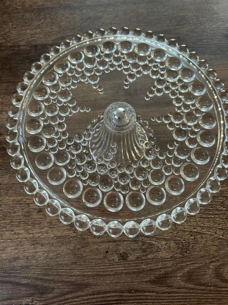 Prachtig decoratief vintage Walther Bolero taartplateau, Ophalen of Verzenden