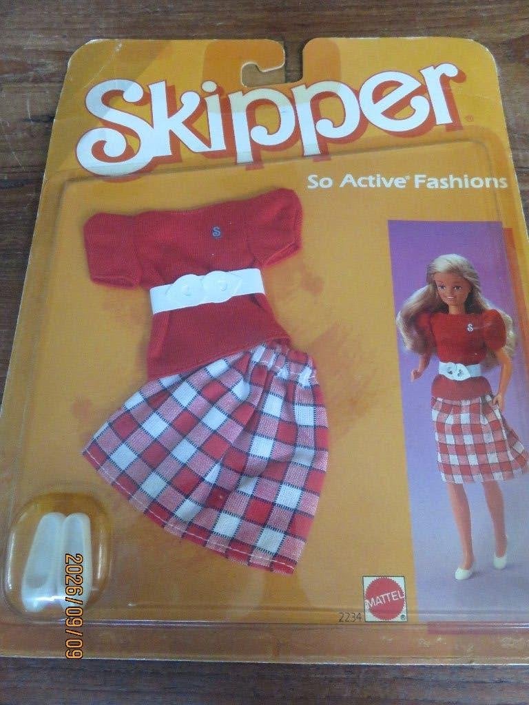 BARBIE SKIPPER FASHION NIEUW  VINTAGE, Verzenden, Nieuw, Pop