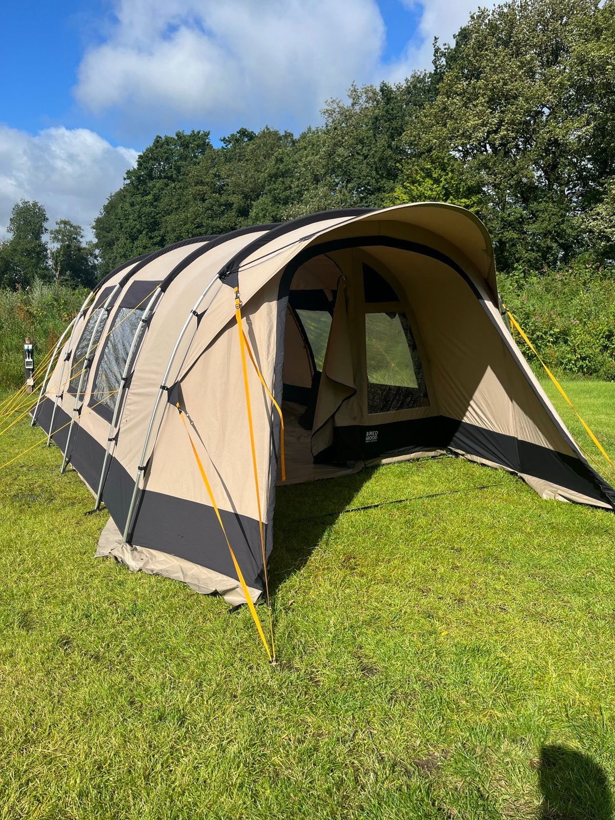 Redwood Birch 340 TC Tent Vrijbuiter, Caravans en Kamperen, Tenten, Ophalen, Zo goed als nieuw, Tot en met 4