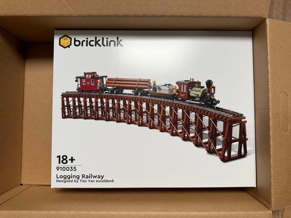 LEGO Bricklink 910035 Logging Railway, Ophalen, Lego, Nieuw, Complete set