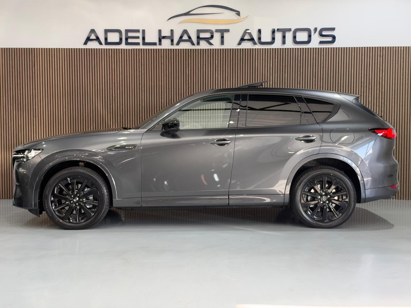 Mazda CX-60 2.5 e-SkyActiv PHEV Homura Plus 328 PK Nieuw / P, Auto's, Automaat, 4 cilinders, Verwarmde buitenspiegels, Bedrijf