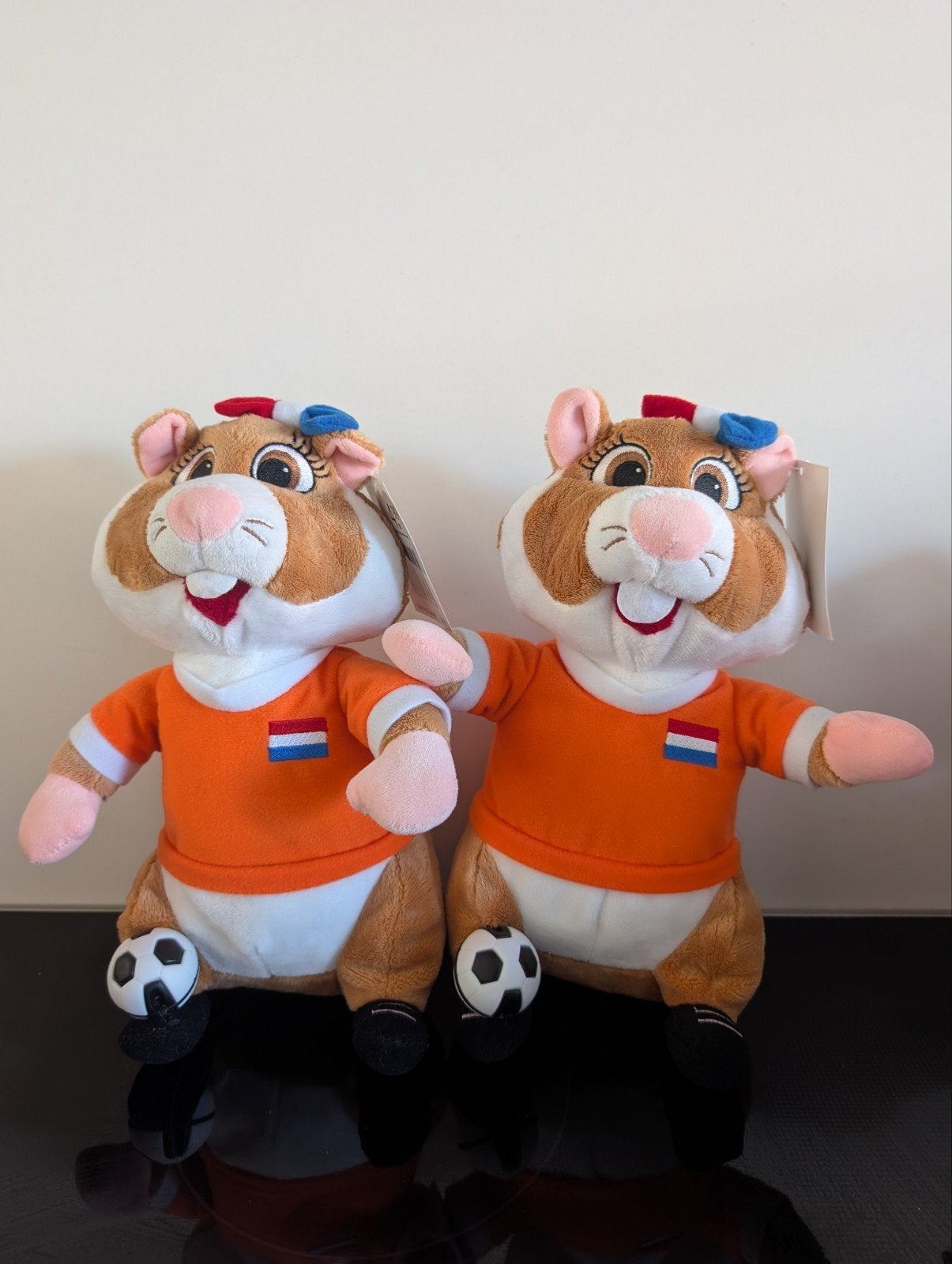 Knuffel Oranje Hamster, voetbal hamster meisjes NIEUW, Oranje, Albert Heijn, Overige typen, Nieuw