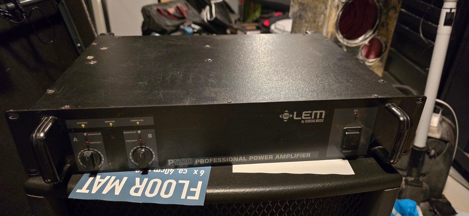 Lem p500 versterker passief gekoeld, Ophalen of Verzenden, Minder dan 500 watt