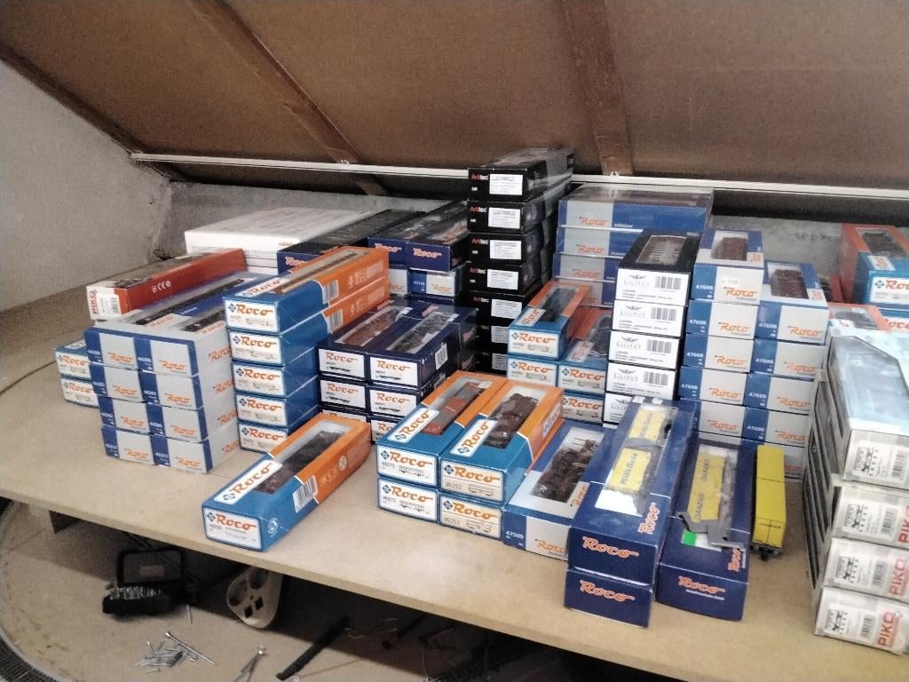 Verkoop mijn volledige collectie ho treinen, Treinset, Gelijkstroom, Ophalen of Verzenden, Roco