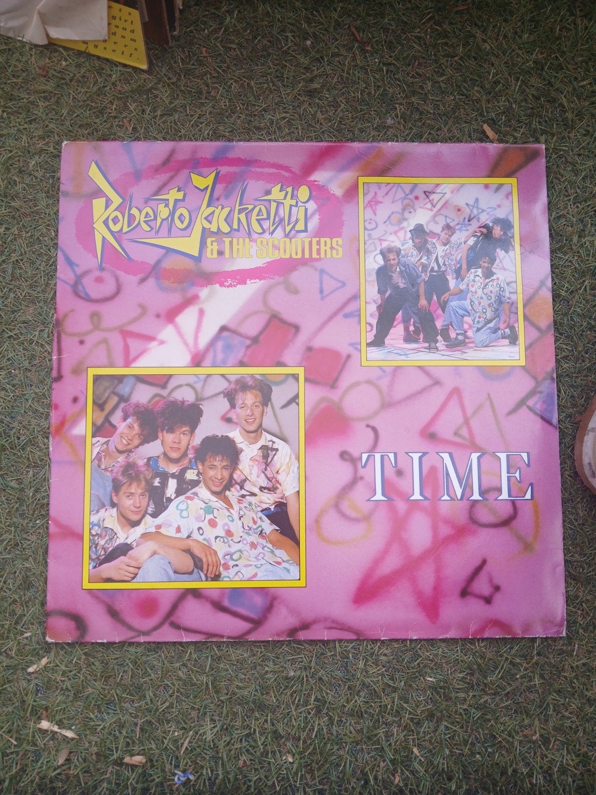 Roberto Jacketti & The Scooters - Time (Vinyl LP), Ophalen of Verzenden, 1980 - 1989, Gebruikt, 12 inch
